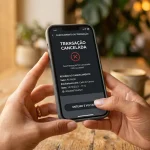 Como cancelar um Pix no celular com app de pagamento.