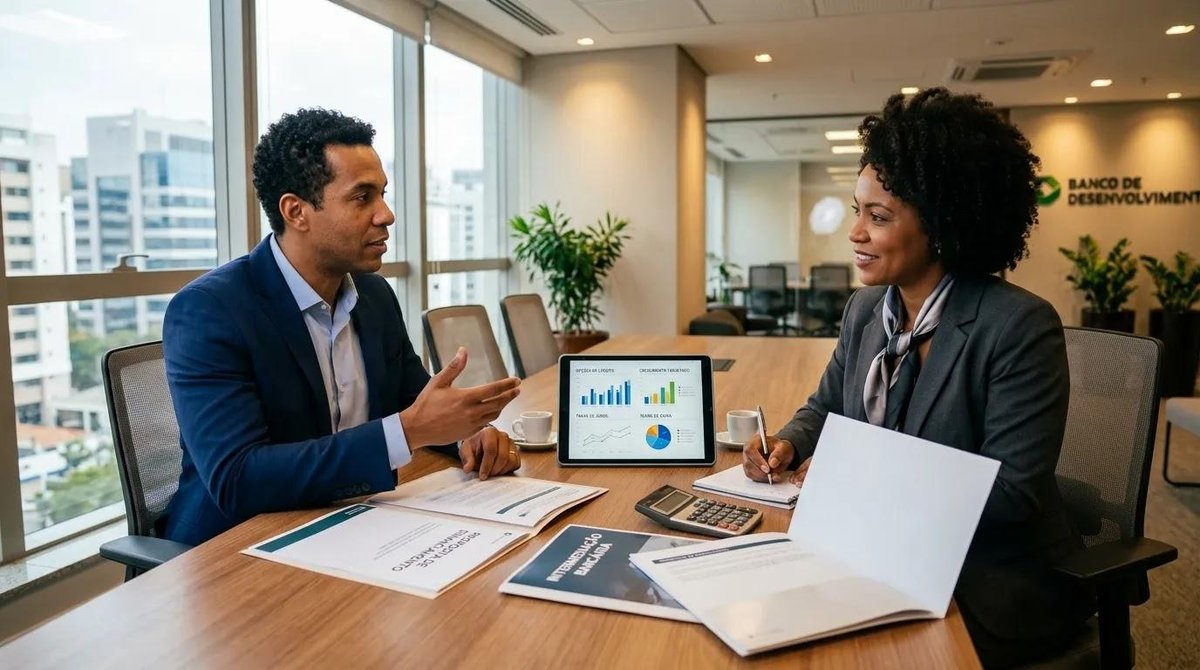 Linhas de crédito do BNDES explicadas para pequenos empresários.