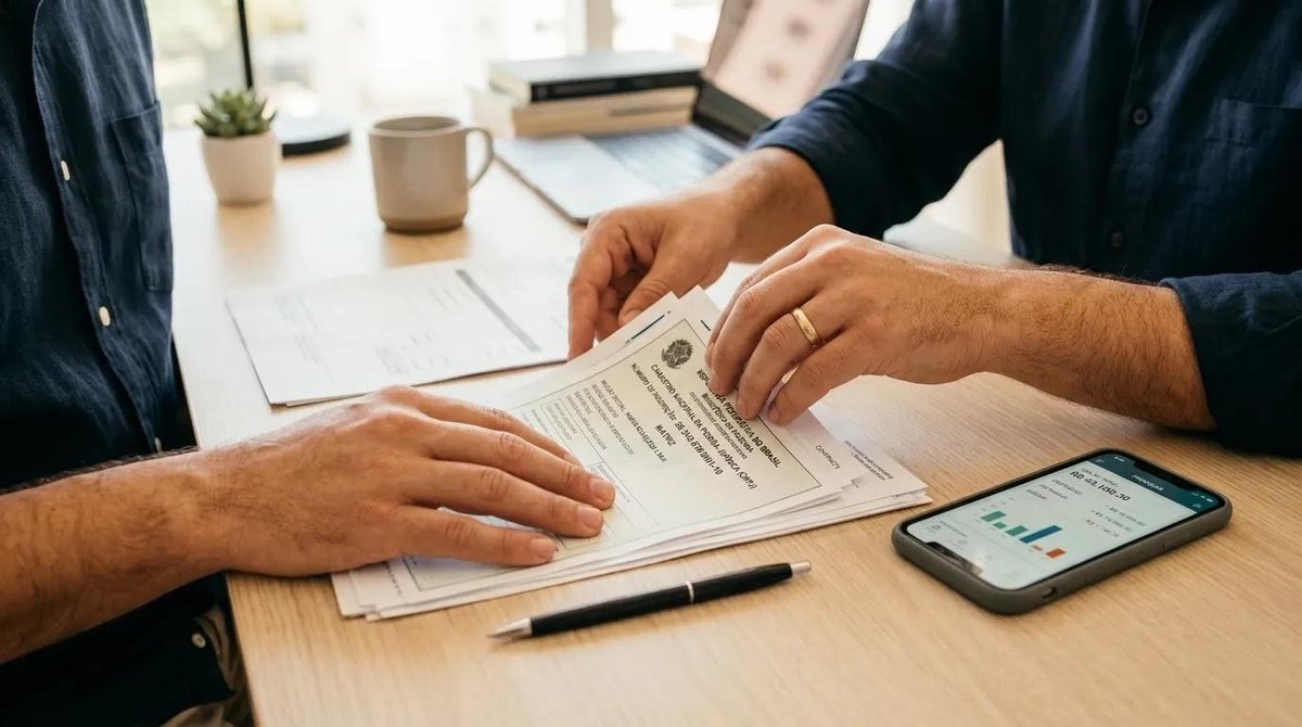Documentação necessária para empréstimo para pequenas empresas.