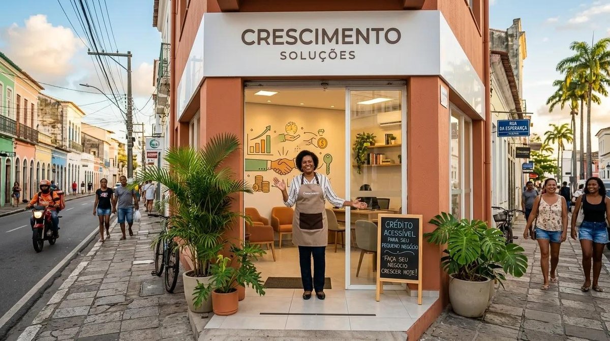 Linhas de crédito disponíveis para pequenas empresas no Brasil.