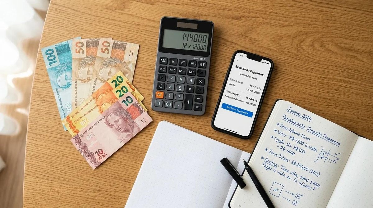 Impacto das taxas de parcelamento no valor final da venda