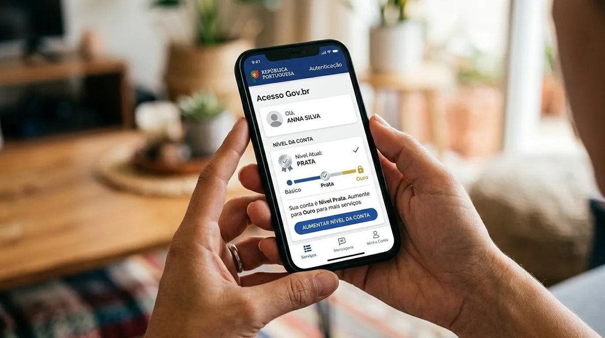 Atualização do cadastro DET pelo portal Gov.br no celular